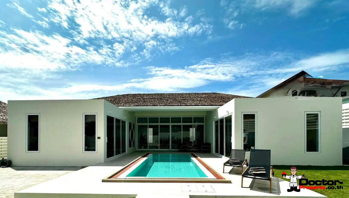 3 Bedroom Pool Villa Bali Style in Plai Laem, Koh Samui – For Sale